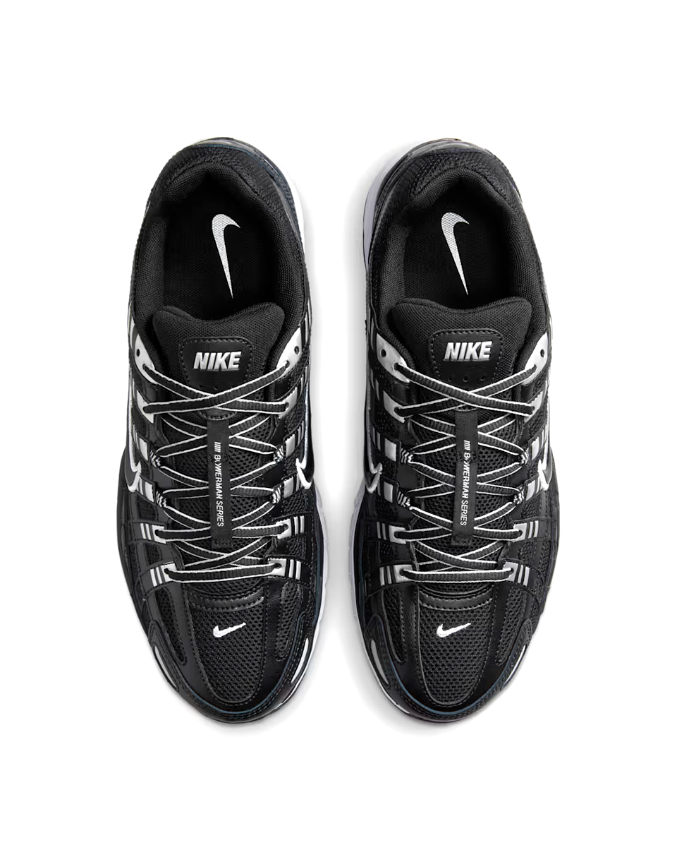 Nike P-6000 Black White Silver