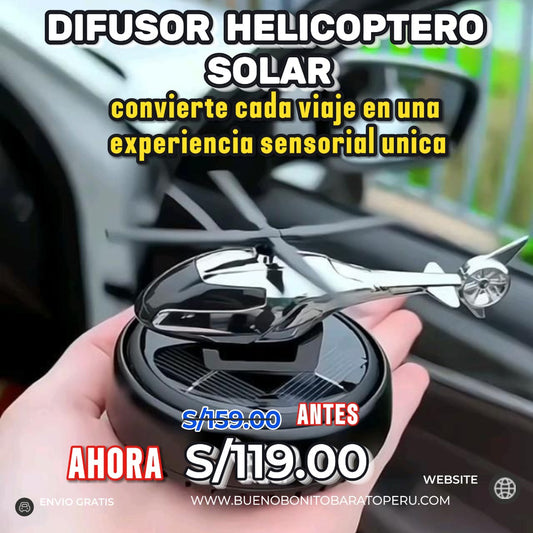 Difusor de aroma Helicóptero solar